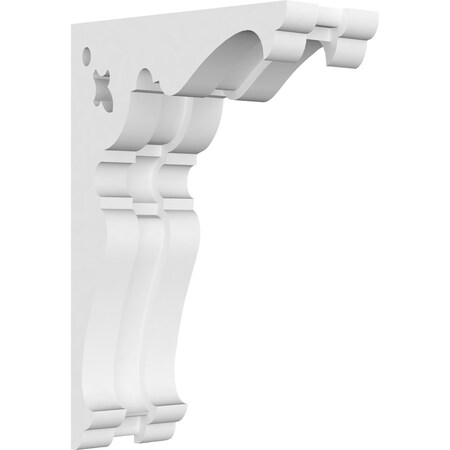 Ekena Millwork Heath Architectural Grade PVC Corbel, 1 7/8"W X 4"D X 6"H CORP01X04X06HE